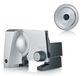 Graef STYLE TWIN S10025 Trancheuse électrique 170W Noir/Argent Métal
