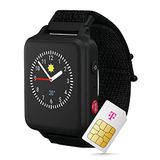 ANIO 5 smartwatch voor kinderen, zwart