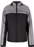 ABREL Jas Mannen S Zwart-grijs Polyester
