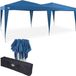 Casaria Tente de réception Pavillon - 3x6 Popup - Capri Bleu