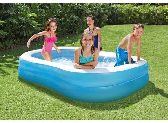 Intex Swim Center Family - Opblaaszwembad - 203x152x48 cm