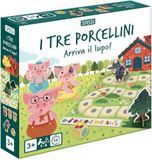 I tre porcellini. Arriva il lupo! I miei primi giochi di società. Nuova ediz. Con casetta 3D da costruire. Con pedine di legno. Con tabelloni. Con Carte