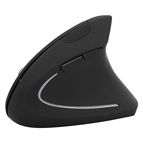 Dilwe1 Draadloze verticale muis, draadloze ergonomische verticale optische muis met ontvanger, verticale computermuizen E-Sports / Gamer / Office