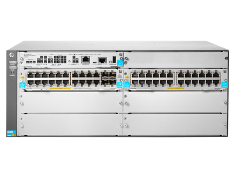 HP 5406R v3 zl2 - Switch - 44 x PoE+ - 4 x SFP+ - Rack-mountable