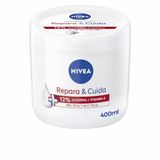 NIVEA Repare & Care vochtinbrengende crème voor lichaam, gezicht en handen (1 x 400 ml)
