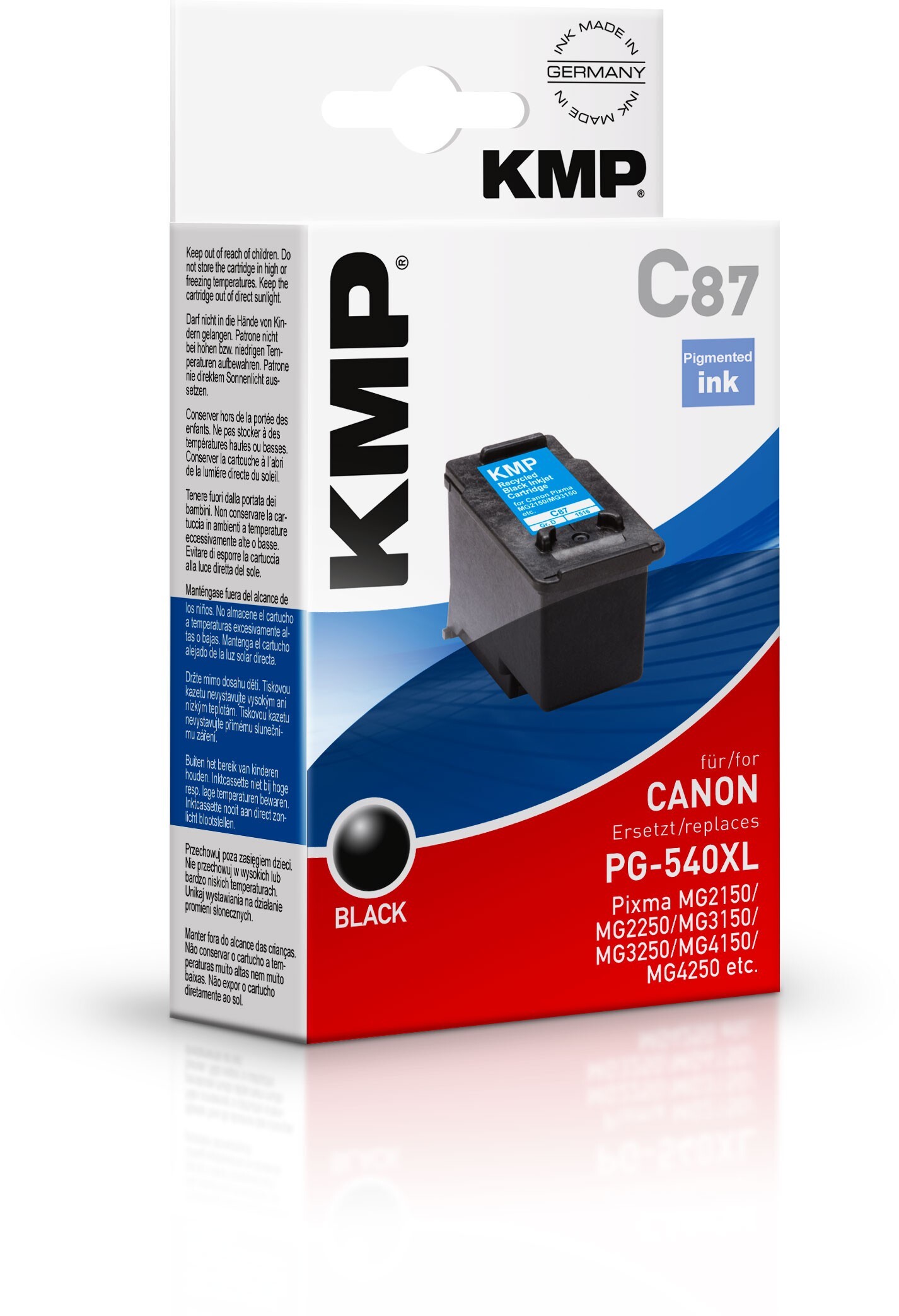 KMP C87 single pack / zwart