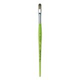 Da Vinci 375 Series Filbert penseel, 8, kunstvezel, groen, 19,5 x 0,75 x 30 cm