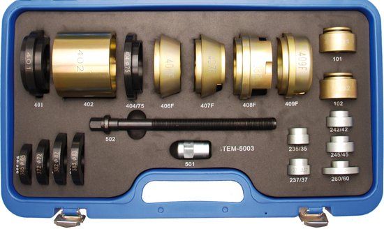 BGS 8739 Wiellager gereedschapset voor Peugeot, Renault, Citroen
