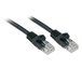 LINDY RJ-45/RJ-45 Cat6 0.3m Netwerkkabel Zwart