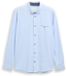 Tom Tailor Regular fit overhemd van katoen - Maat L - blue stripy structure