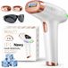 Nawy® IPL Laser Ontharingsapparaat - Laser Ontharing - Pijnloos Ontharen met Ice Cooling - Permanente Ontharing voor alle Lichaamsdelen - voor Mannen en Vrouwen - 999.999 Flitsen - Inclusief Beschermbril en Scheermes - Epileerapparaat Dames