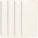 Benson Waterverdamper - 5x - ivoor wit - keramiek - 400 ml - radiatorbak luchtbevochtiger - 7,4 x 17,7 cm