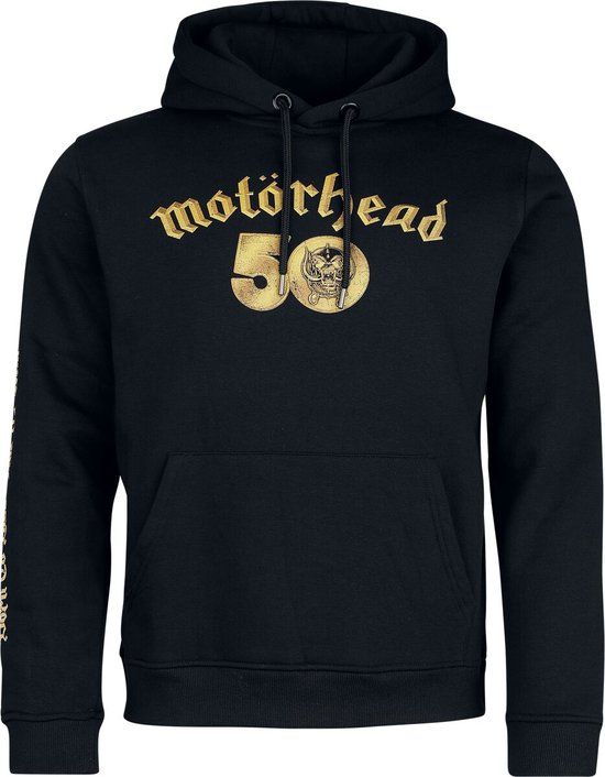 Motörhead Live To Win Heren Trui met capuchon - zwart - XL