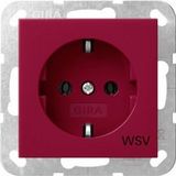 Gira SCHUKO-WCD WSV System 55 Rood [4188108]