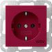Gira SCHUKO-WCD WSV System 55 Rood [4188108]