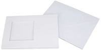 Trimcraft DCCE009 Dove Craft Cards met Enveloppen 5 x 7 inch Vierkant Venster, Acryl, Veelkleurig