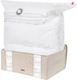 Compactor Set 3 x Vacuüm opbergtas Beige