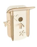 Pebaro 878L houten bouwpakket nestkast lasercut, 3D puzzel, houten puzzel