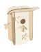 Pebaro 878L houten bouwpakket nestkast lasercut, 3D puzzel, houten puzzel