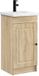 vidaXL Badkamermeubel met Wasbak Sonoma Eiken 42 x 40 x 84,5 cm
