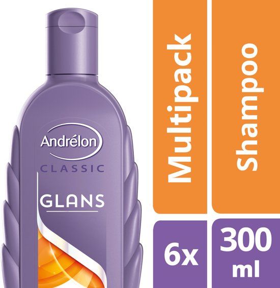 Andrélon Glans Zomer Tarwe Shampoo - 6 stuks - Voordeelverpakking