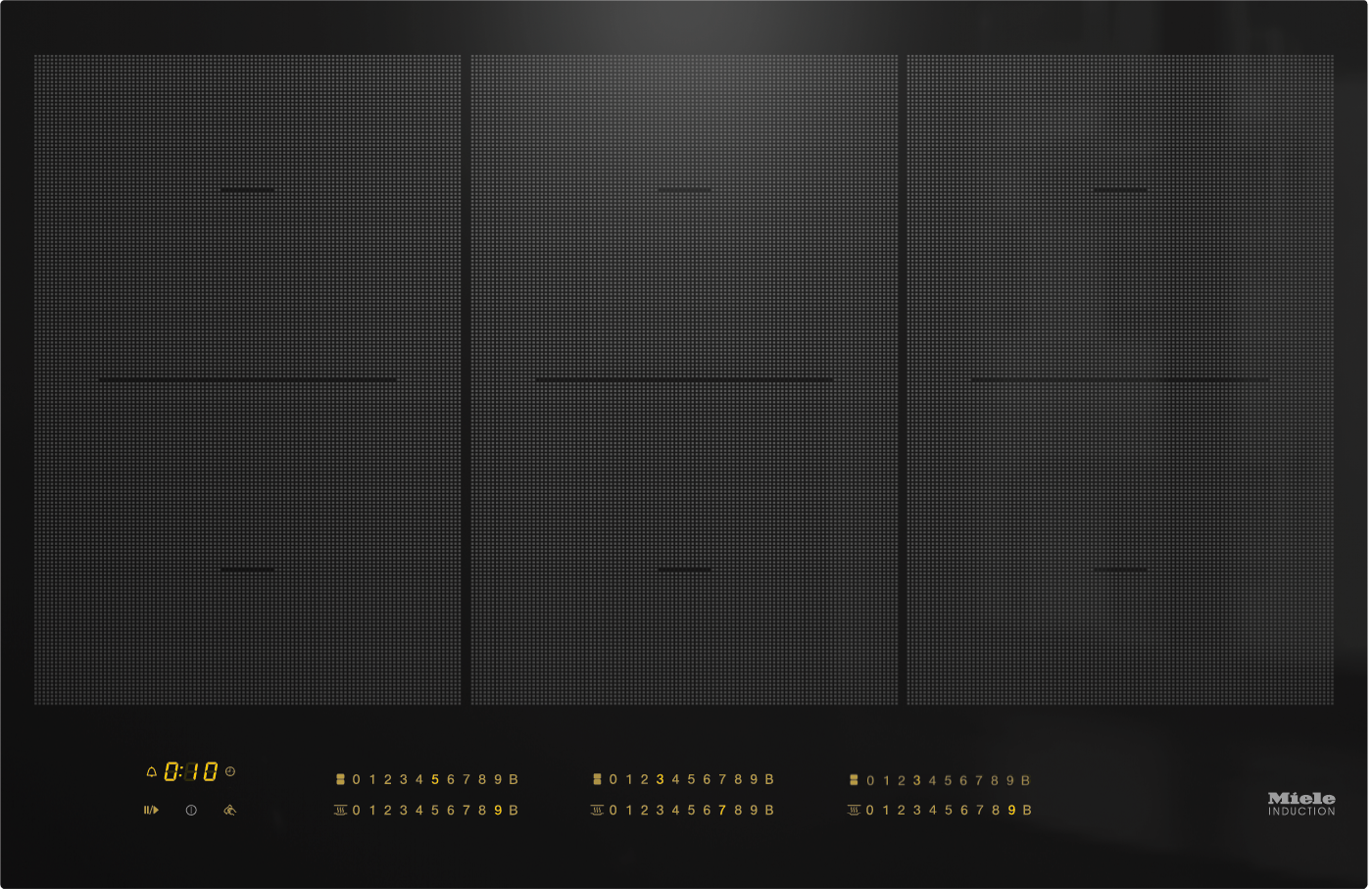 Miele KM 7575 FL - Inductie kookplaat - Zwart