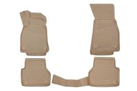 Element Op maat gemaakte Premium 3D rubberen vloermatten geschikt voor Lexus GS 250 2012->, 4-delig (beige)