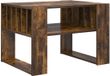 vidaXL Salontafel gerookt eiken 66 x 49,5 x 45 cm bewerkt hout