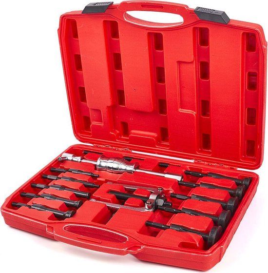 HBM 17-delige binnenlagertrekkerset 8 - 58 mm - Geschikt voor Alfa Romeo 145
