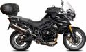Shad Support de top case pour moto Triumph Tiger 800 Xc 2011 à 2022 T0TG81ST Noir