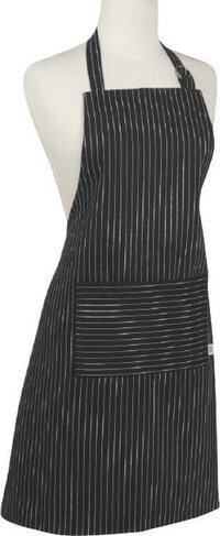 Il Cucinino Keukenschort Zwart 85 x 70 cm - Katoen