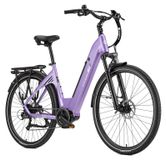 Vélo C7SE Elektrische vélo, modèle unisexe - vélo électrique avec moteur central - 250W, 36V, 18Ah batterie - capteur de pédale - freins à disque hydrauliques - roues de 71 cm - fourche à suspension