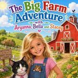 The Big Farm Adventure with Aryanna, Bella and Stacey: A Sweet Story of Friendship, Sharing, and Overcoming Fears