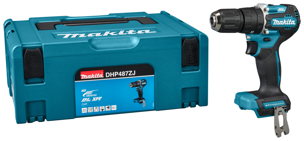 Makita DHP487ZJ 18 V Klopboor-/schroefmachine