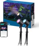 Eufy Lightning Spotlampen E10 2-Pack - Slimme Buitenverlichting - Zwart
