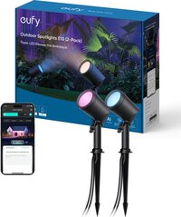 Eufy Lightning Spotlampen E10 2-Pack - Slimme Buitenverlichting - Zwart