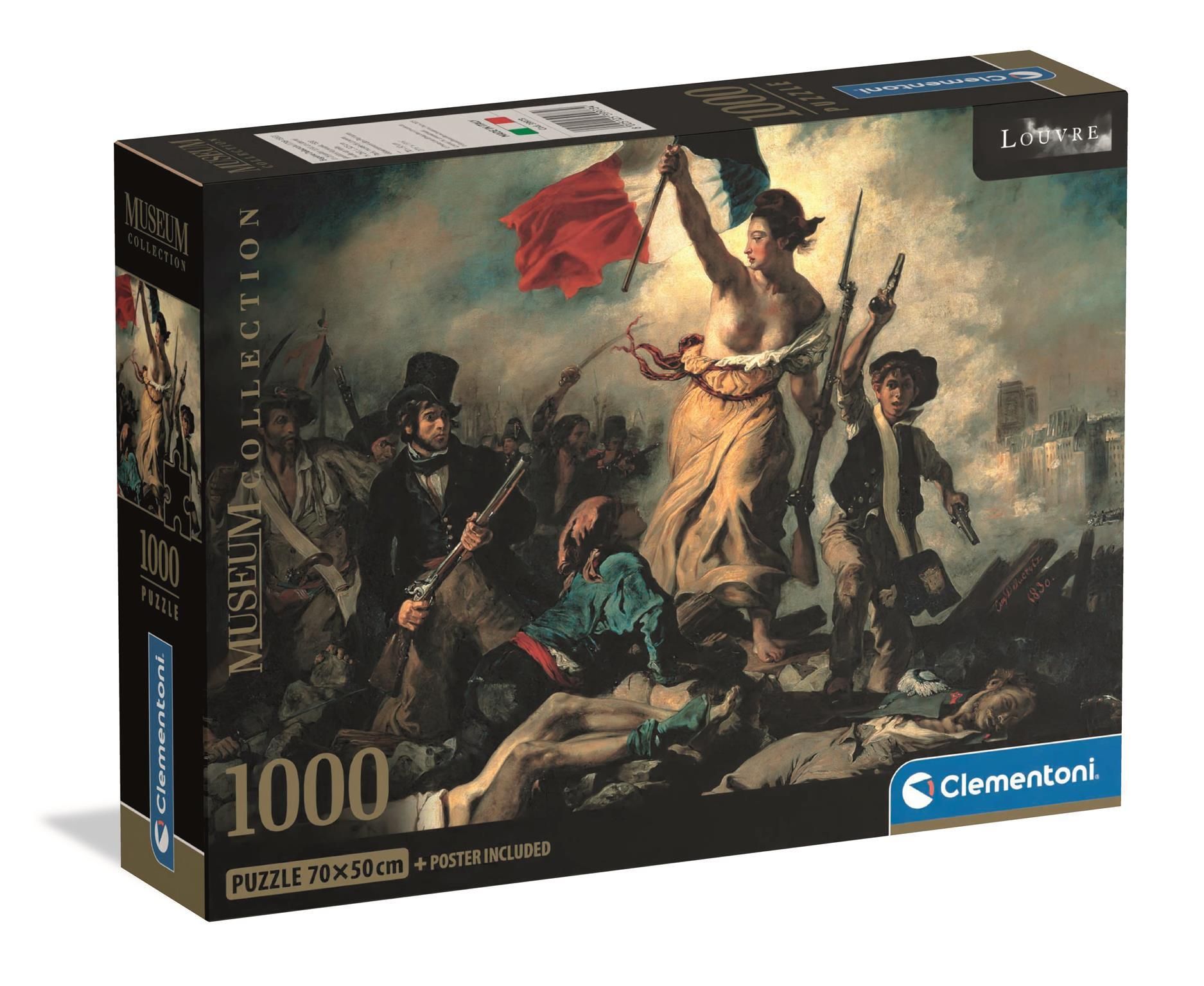 Clementoni 39973 Puzzel Museum Liberty Leading 1000 Stukjes
