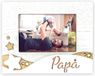 Zep Houten Fotolijst Carlo met tekst PAPA voor foto formaat 10x15 cm