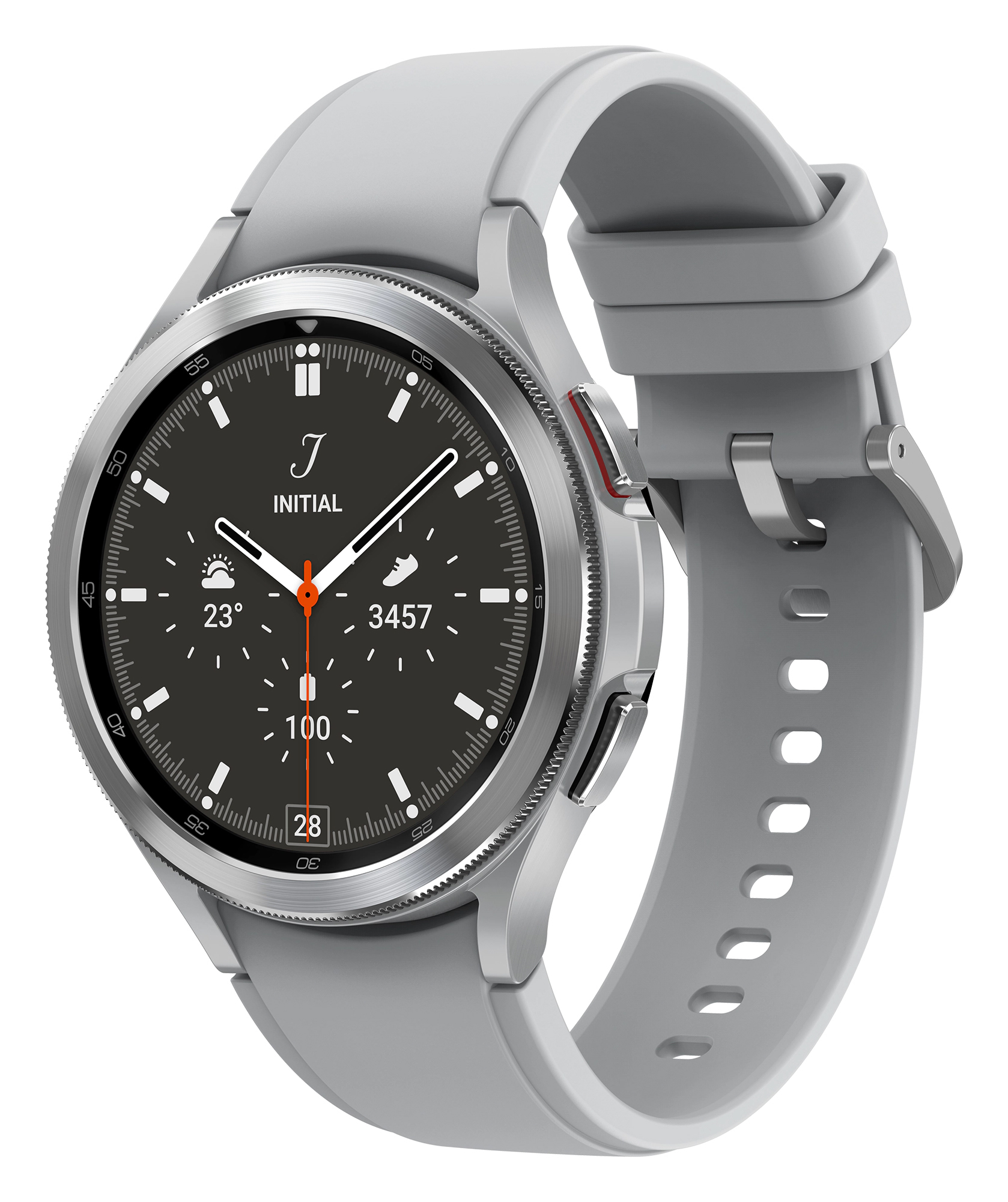 Samsung Galaxy Watch4 Classic 46mm - Zilver - Smartwatch