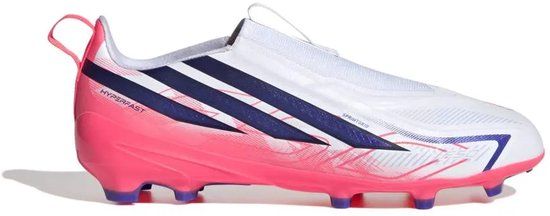 Adidas F50 Hyperfast League Laceless Fg Junioren Voetbalschoenen Wit EU 33 1/2 Kinderen