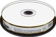 Professional MediaRange Professional Line CD-R 700Mb|80Min 52-voudige schrijfsnelheid, volledig bedrukbaar (inkjetprinter), wit, voor langdurige archivering, 10-delige cake