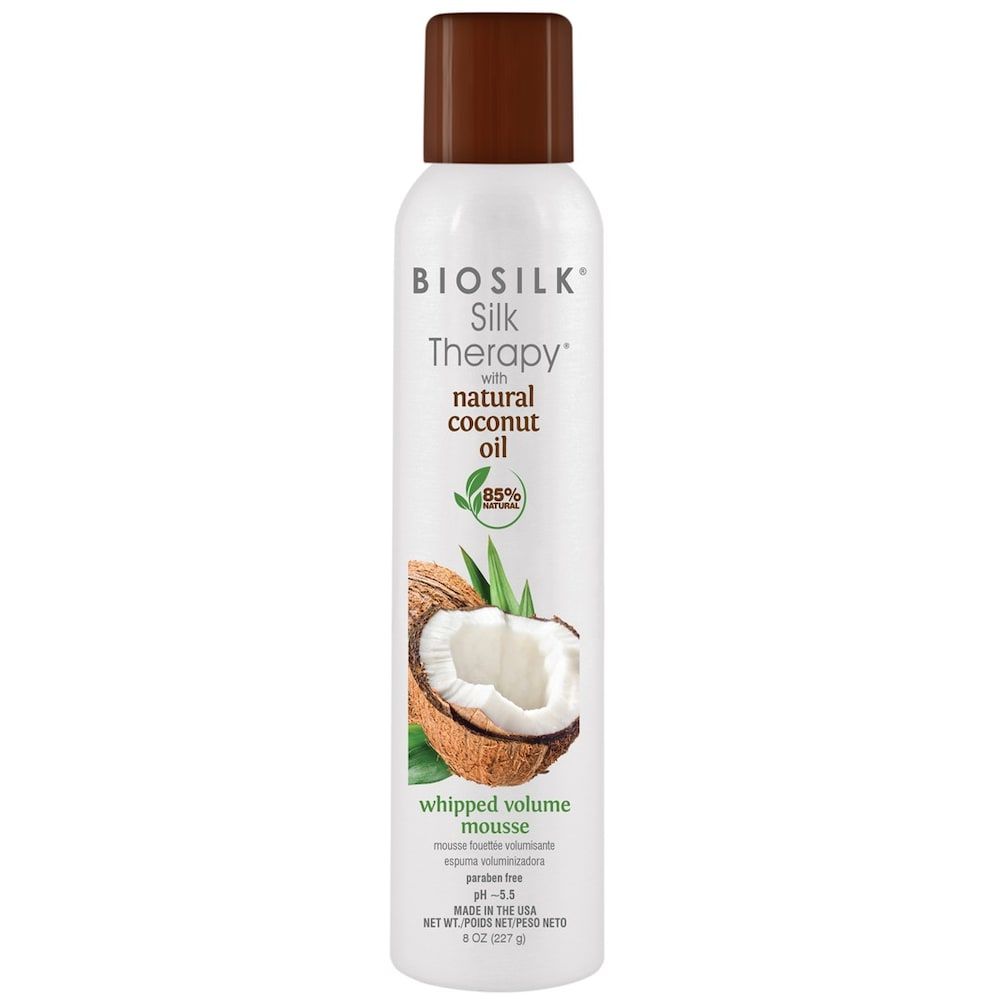 Biosilk Silk Therapy with Natural Coconut Oil Whipped Volume Mousse 227 g