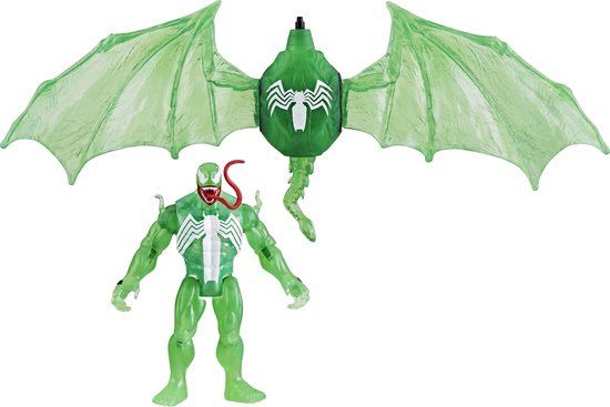 Marvel Spider-Man Epic Hero Series Web Splashers Green Symbiote Hydro Wing Blast