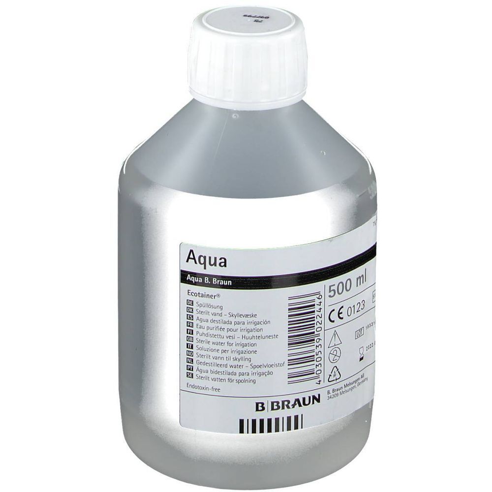 B.braun Medical Ecotainer Aqua 500 ml