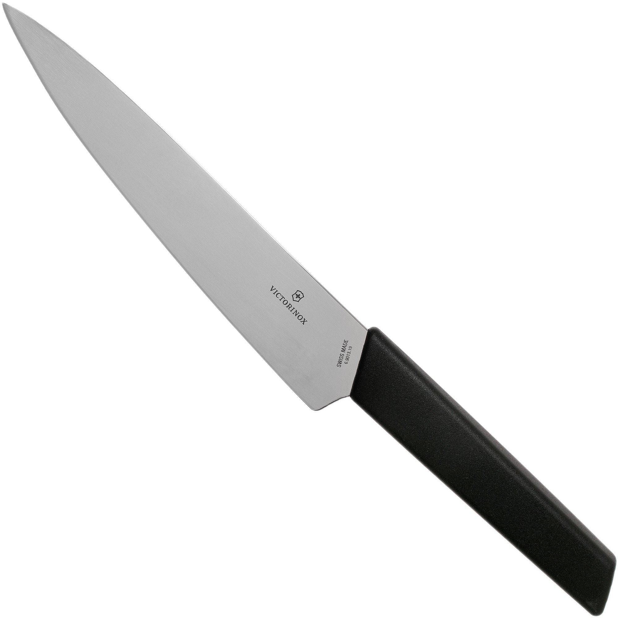 Victorinox Swiss Modern Vleesmes - 19cm - Zwart - 7613329150467