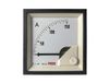 RS PRO Ampèremeter 150 (Scle) A, 150/5 (CT) A, 5 (Input) A AC draaisel, 68 mm x 68 mm T. 54 (<30 A) mm, 62 (30 mm)