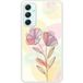 Samsung Bedrukt siliconen hoesje compatibel met Galaxy A34 5G Floral