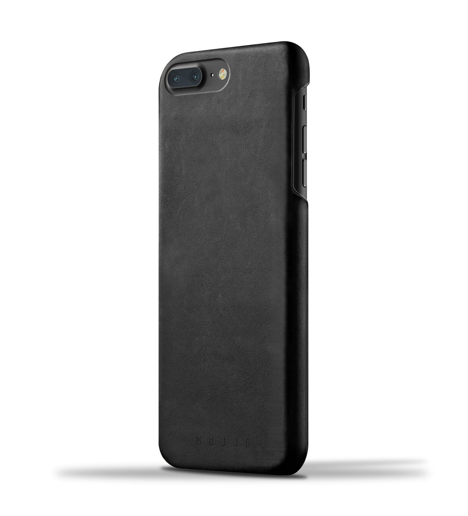 Mujjo Leather Case zwart / iPhone 7 Plus