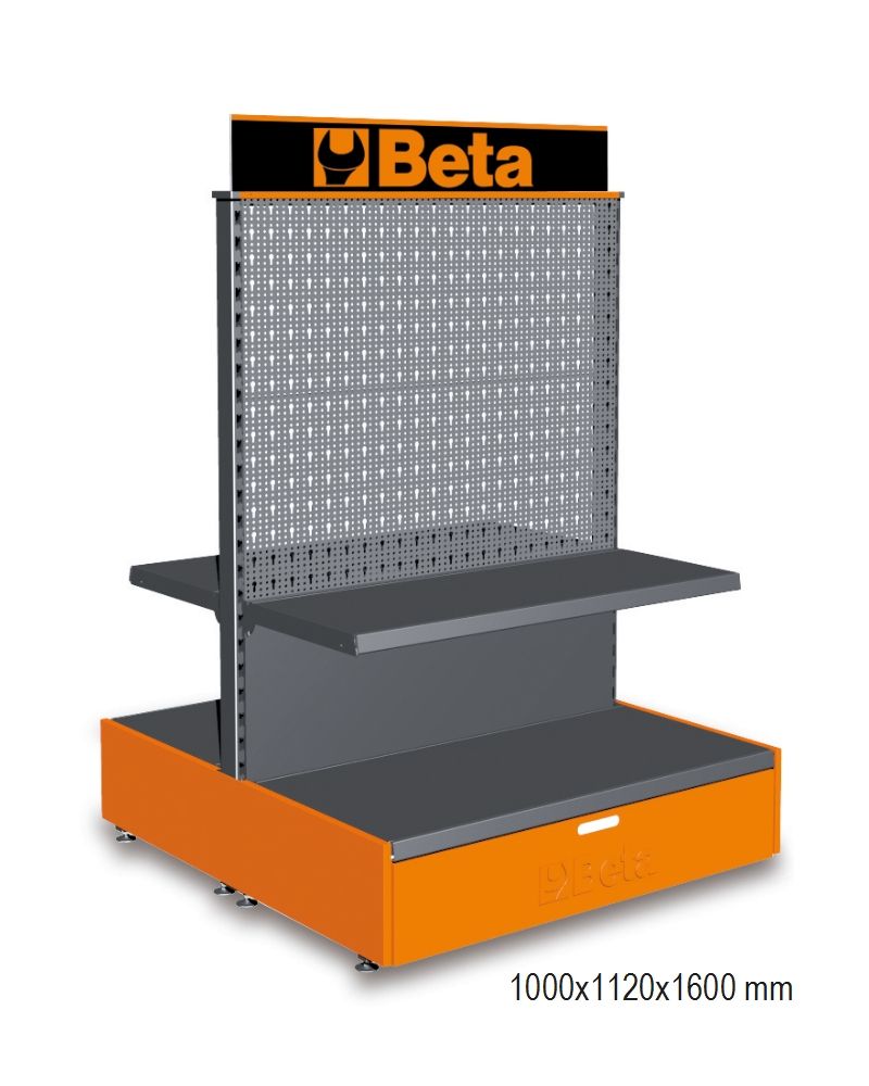 Beta C68G/1-"Gondel" Vloer Display 1 Mtr - 068000051