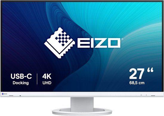 EIZO FlexScan EV2740S-WT computer monitor 68,6 cm (27") 3840 x 2160 Pixels 4K Ultra HD LCD Wit